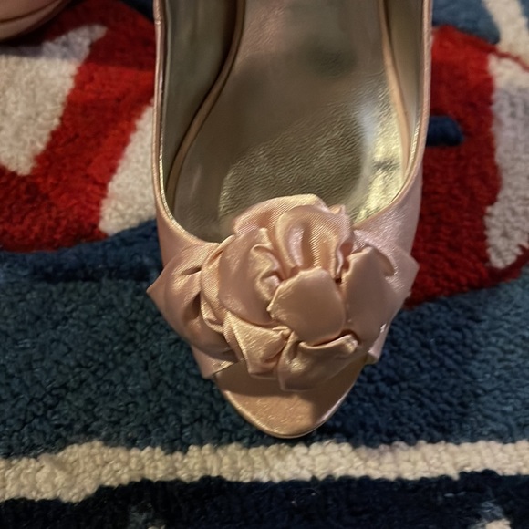 Satin Blush Slingback - Picture 2 of 4